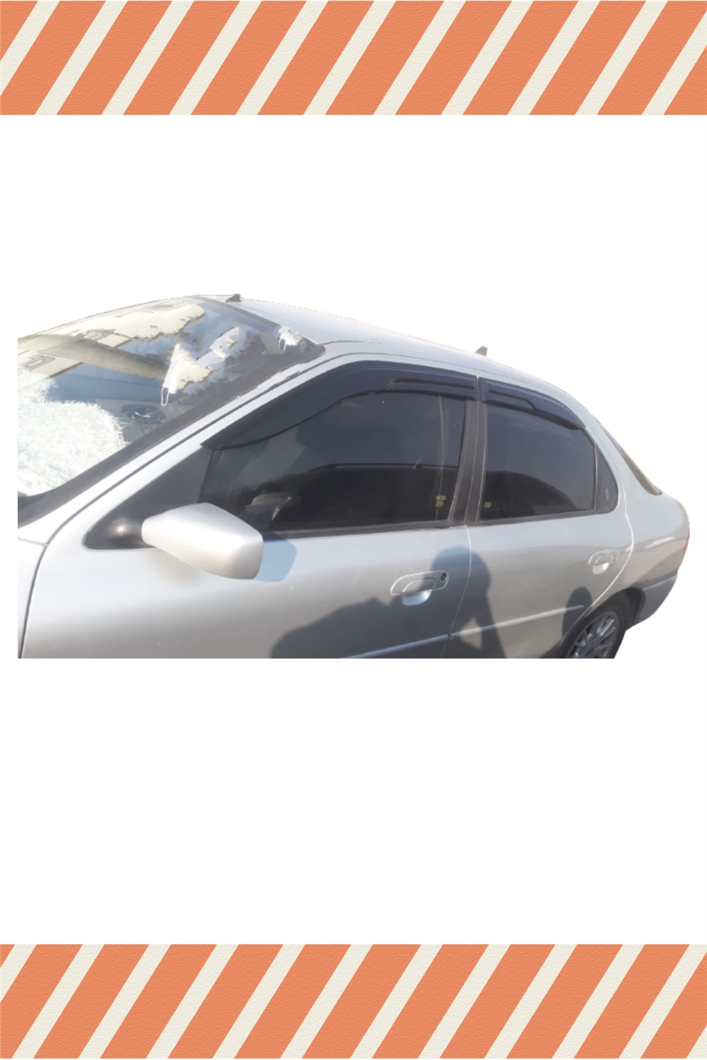 Ford Mondeo  (Mk1 Ve Mk2) 1992-2001 Modellerine Özel 4Lü Mügen Tip Cam Rüzgarlığı