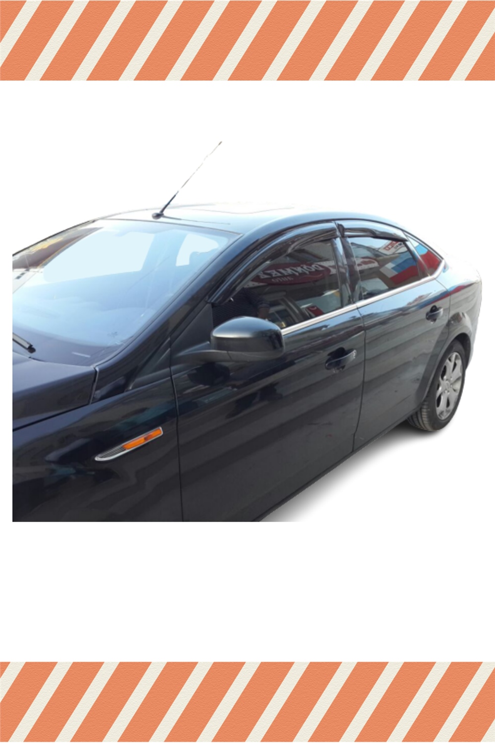 Ford Mondeo (Mk4) 2008-2013 Modellerine Özel 4Lü Mügen Tip Cam Rüzgarlığı