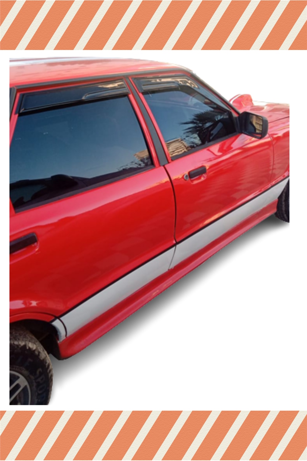 Ford Taunus Hb Tüm 
 Modellerine Özel 4’Lü Mügen Tip Cam Rüzgarlığı