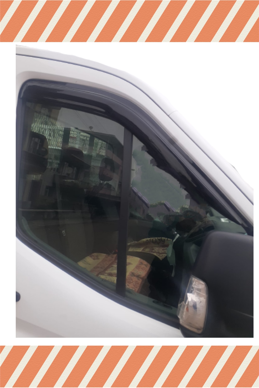 Ford Transit  2014 -2022
 Modellerine Özel 2’Li Mügen Tip Cam Rüzgarlığı