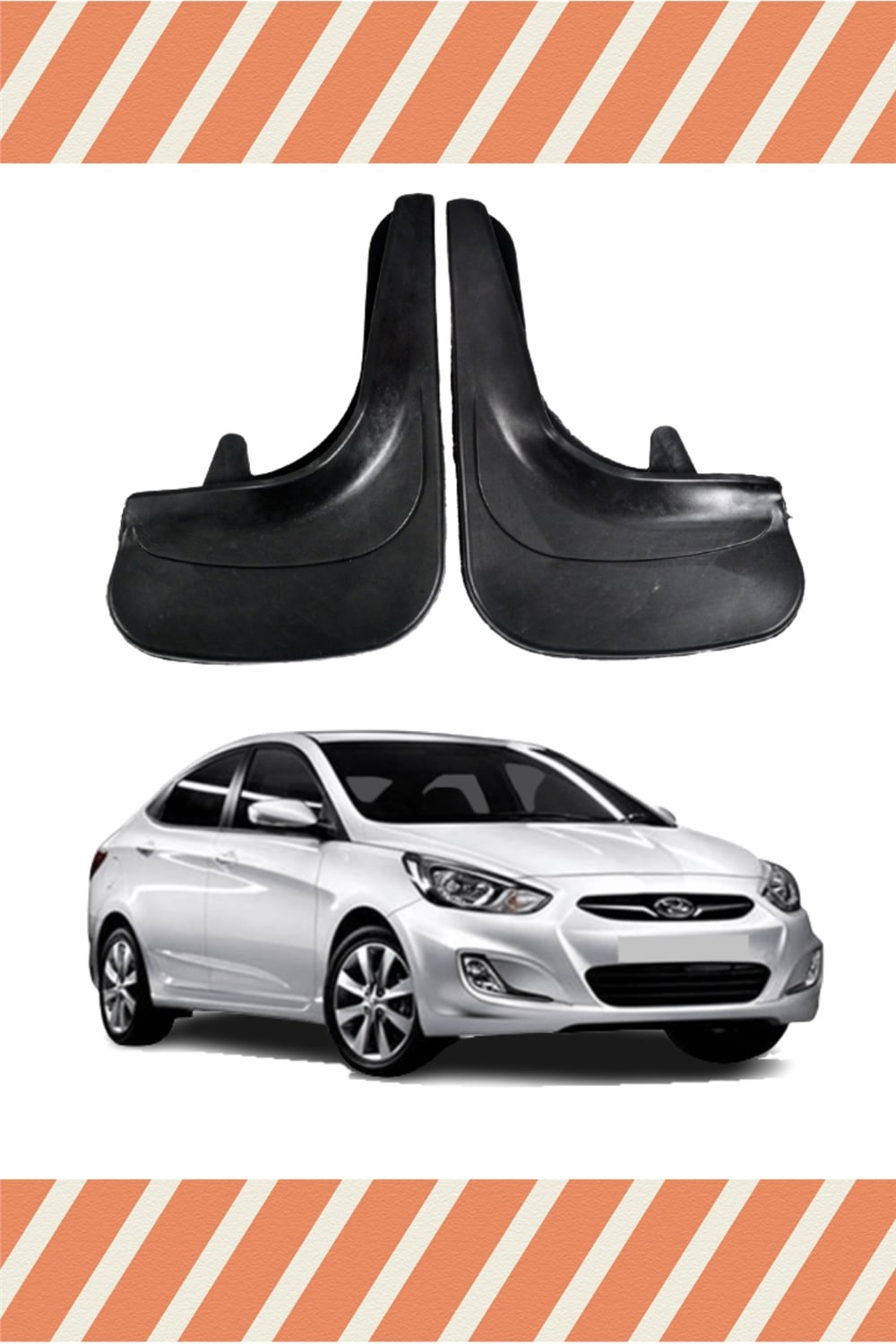 Hyundai Accent Blue 2Li Tozluk Çamurluk Paçalık    