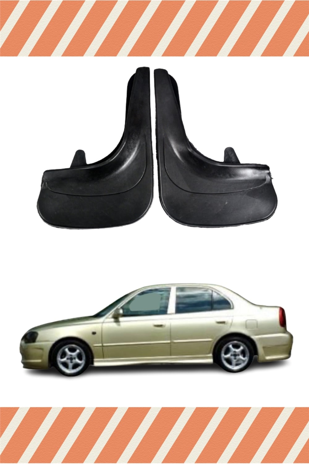 Hyundai Accent Milenyum 2Li Tozluk Çamurluk Paçalık    