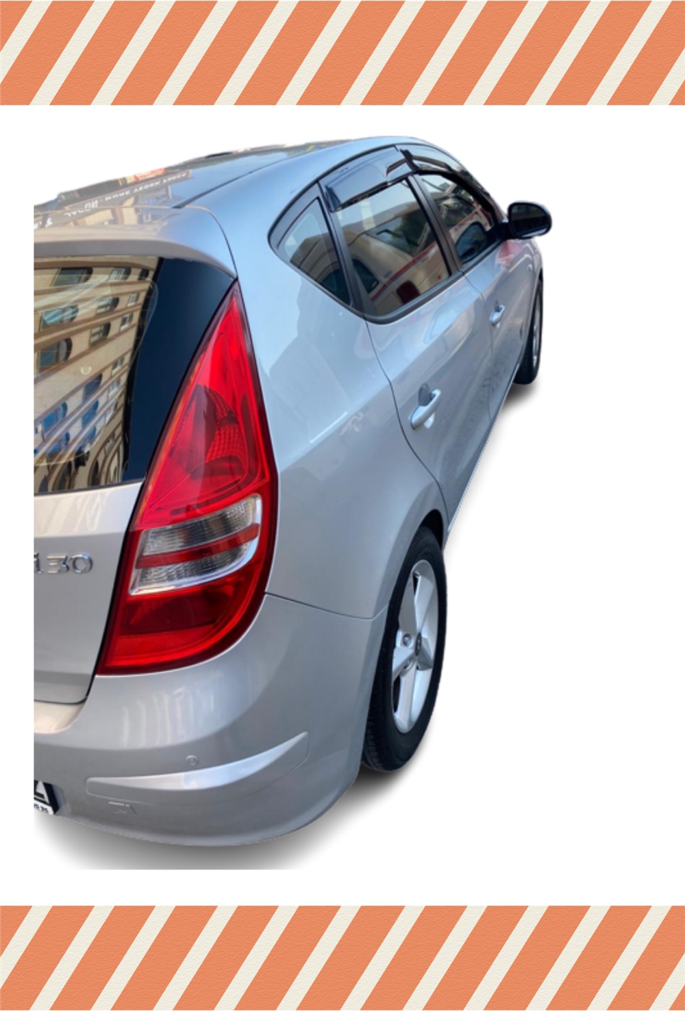 Hyundai İ-30 2007-2012 Modellerine Özel 4Lü Mügen Tip Cam Rüzgarlığı