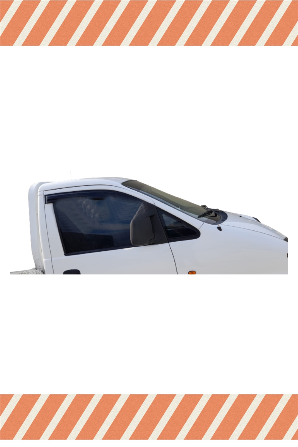 Hyundai Starex Minibüs Tüm  Modellerine Özel 2Li Mügen Tip Cam Rüzgarlığı
