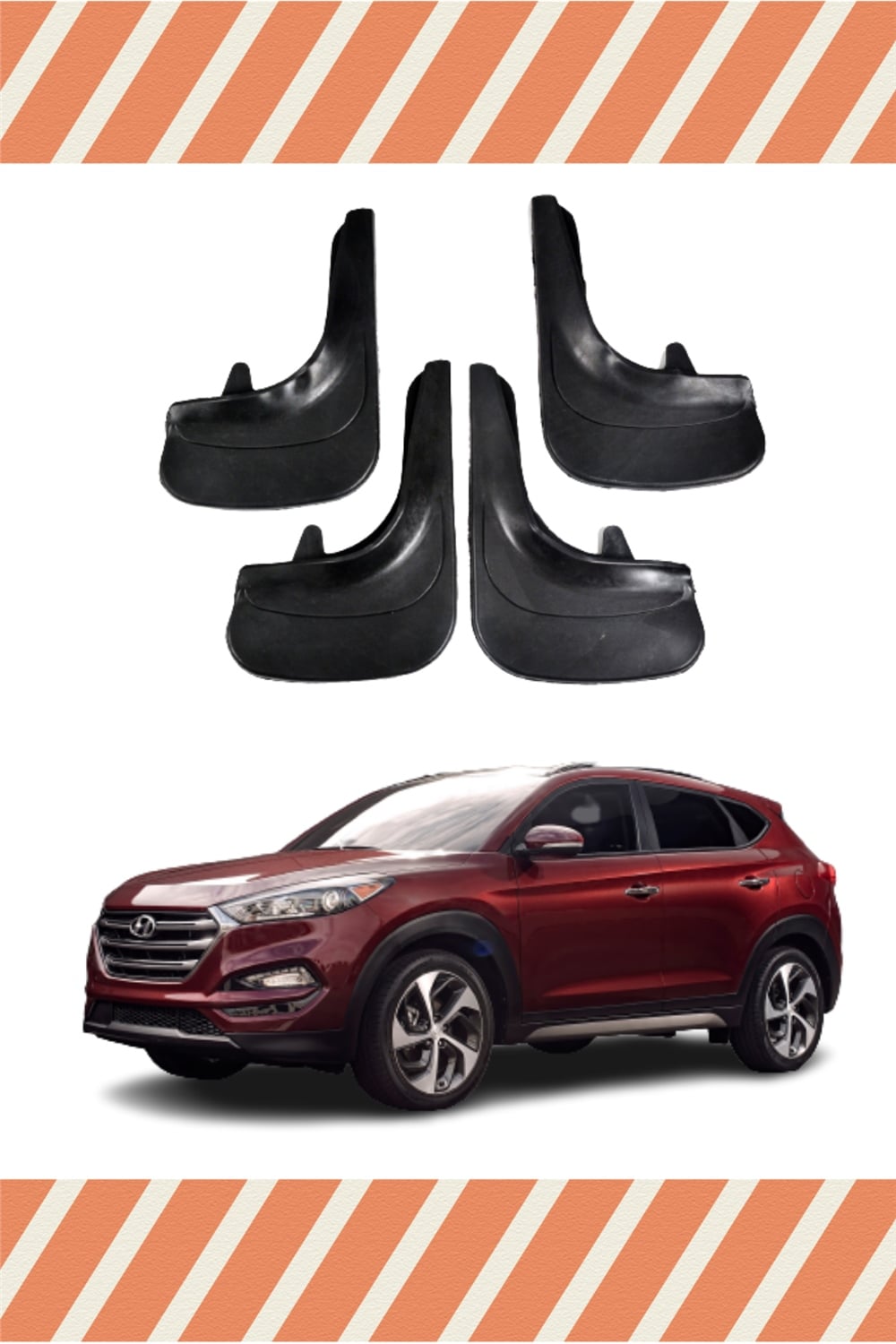 Hyundai Tuscon 4Lü Tozluk Çamurluk Paçalık   