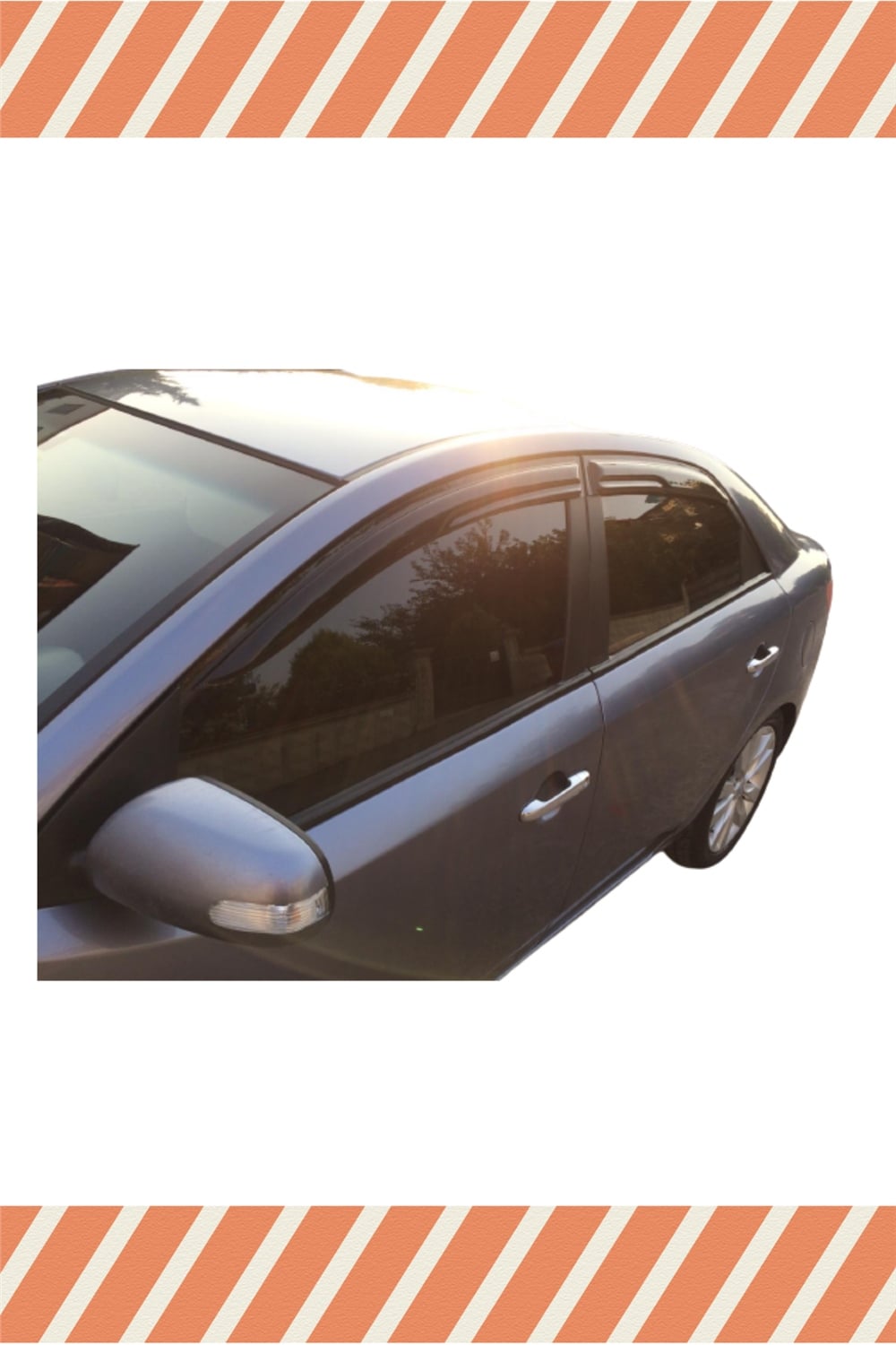 Kıa Cerato 2009-2015
 Modellerine Özel 4’Lü Mügen Tip Cam Rüzgarlığı