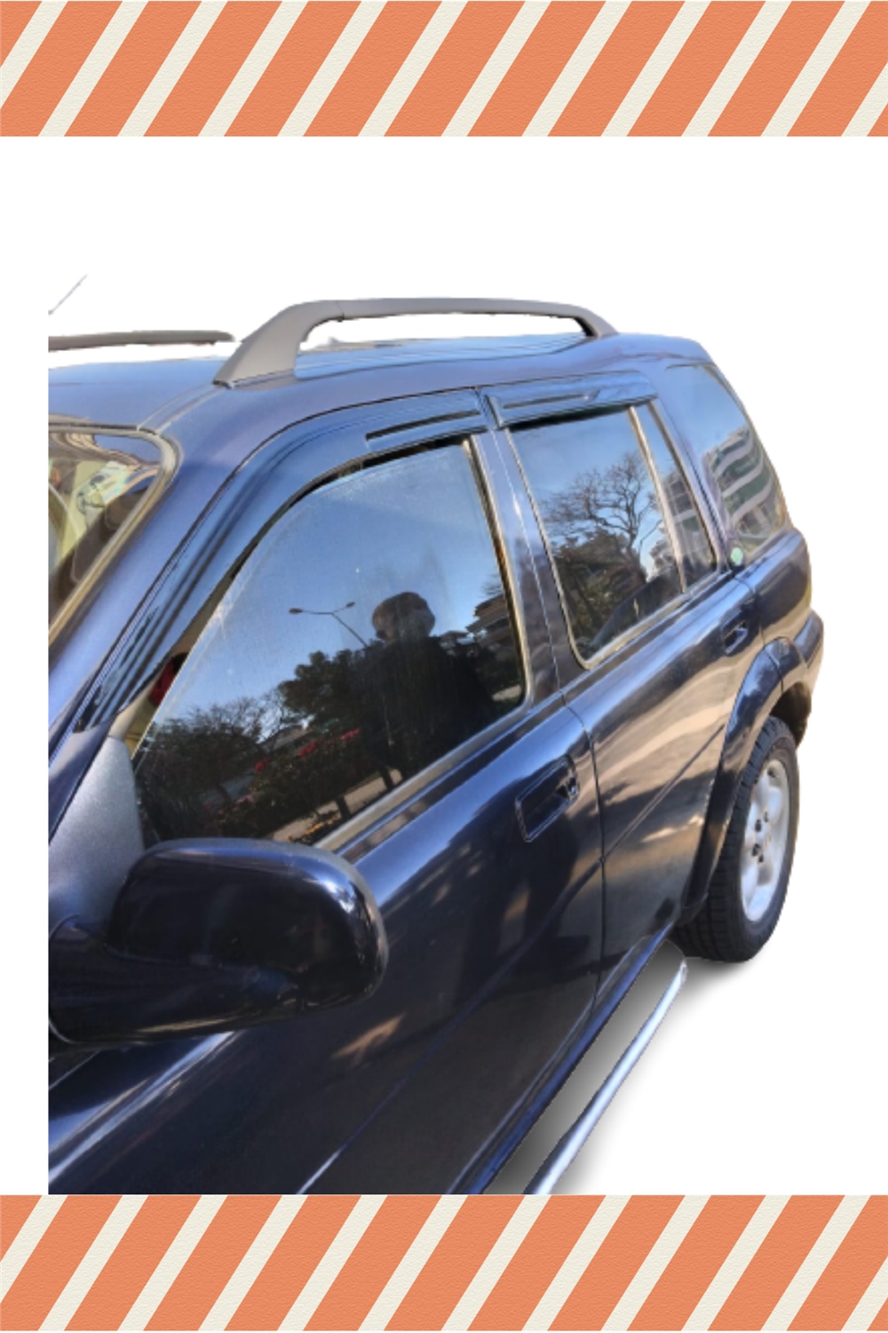 Land Rover  Freelander 1 1998-2007 Modellerine Özel 4Lü Mügen Tip Cam Rüzgarlığı
