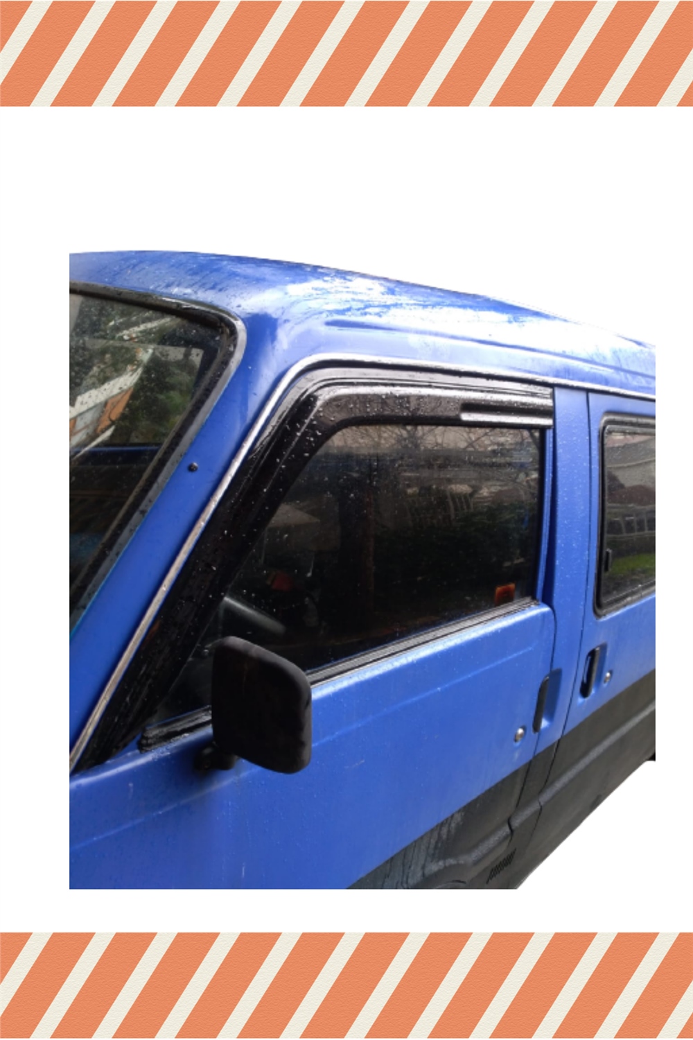 Mazda Minibüs Tüm  Modellerine Özel 2Li Mügen Tip Cam Rüzgarlığı