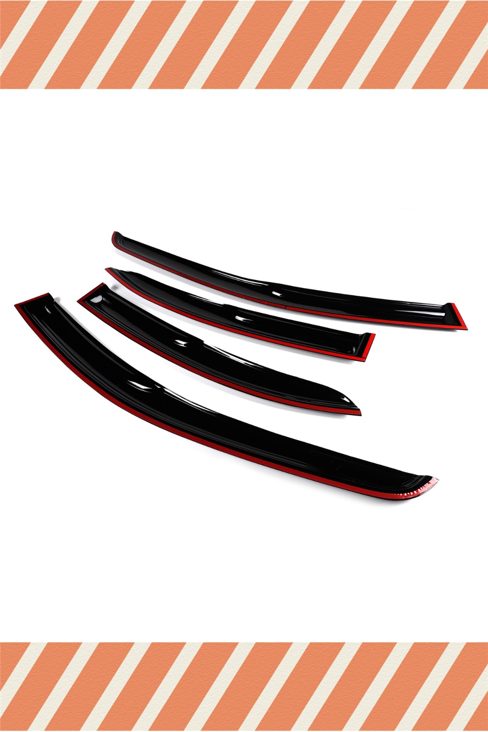Mercedes C (W203) 2000-2007 Modellerine Özel 4Lü Mügen Tip Cam Rüzgarlığı