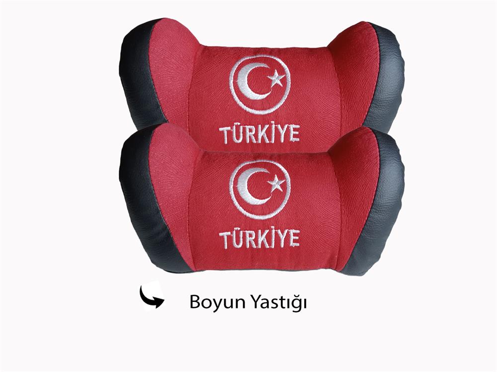 MİNİ 5D Oto Boyun Yastığı 2 Adet 