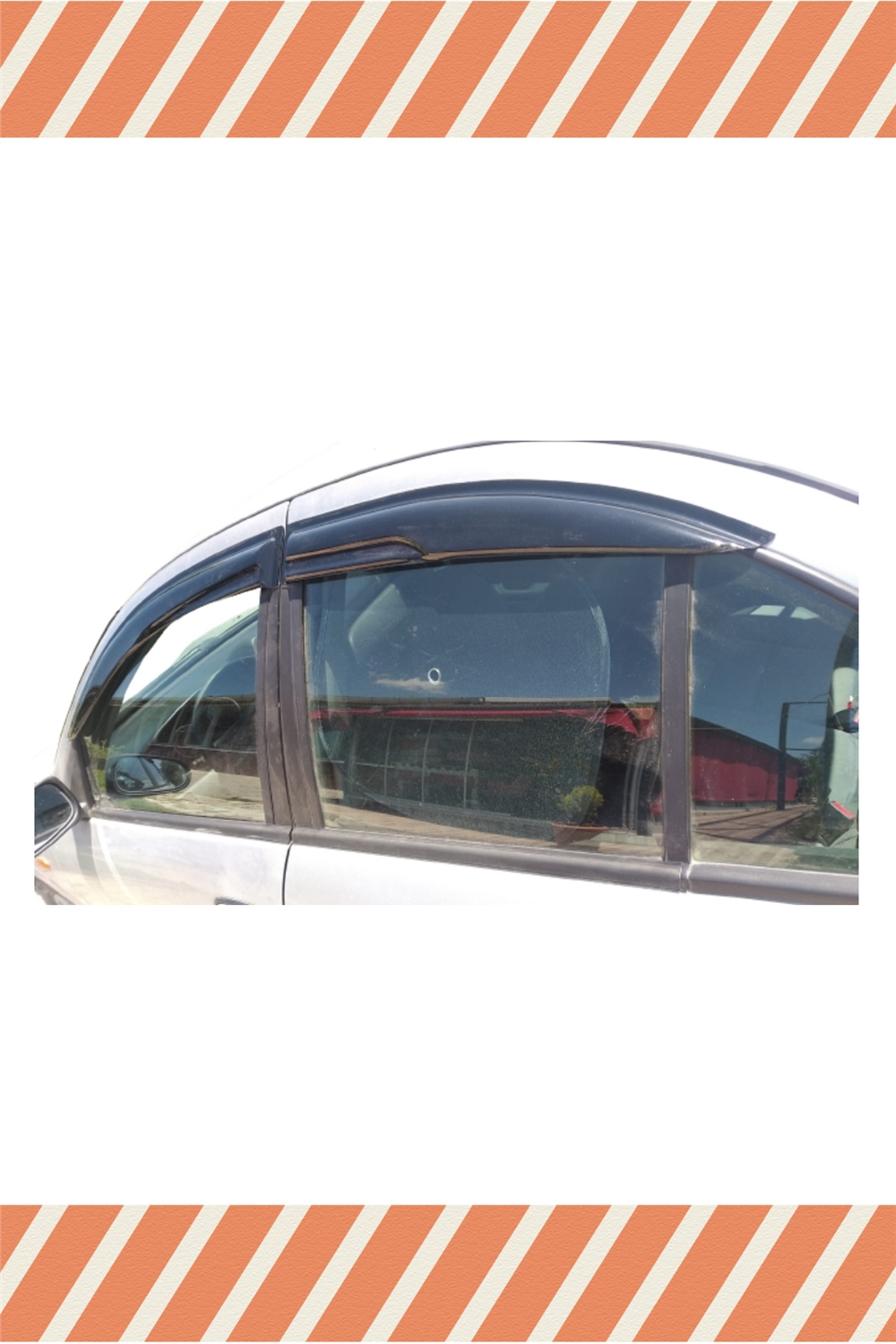 Nıssan Almera Sedan Tüm  Modellerine Özel 4Lü Mügen Tip Cam Rüzgarlığı