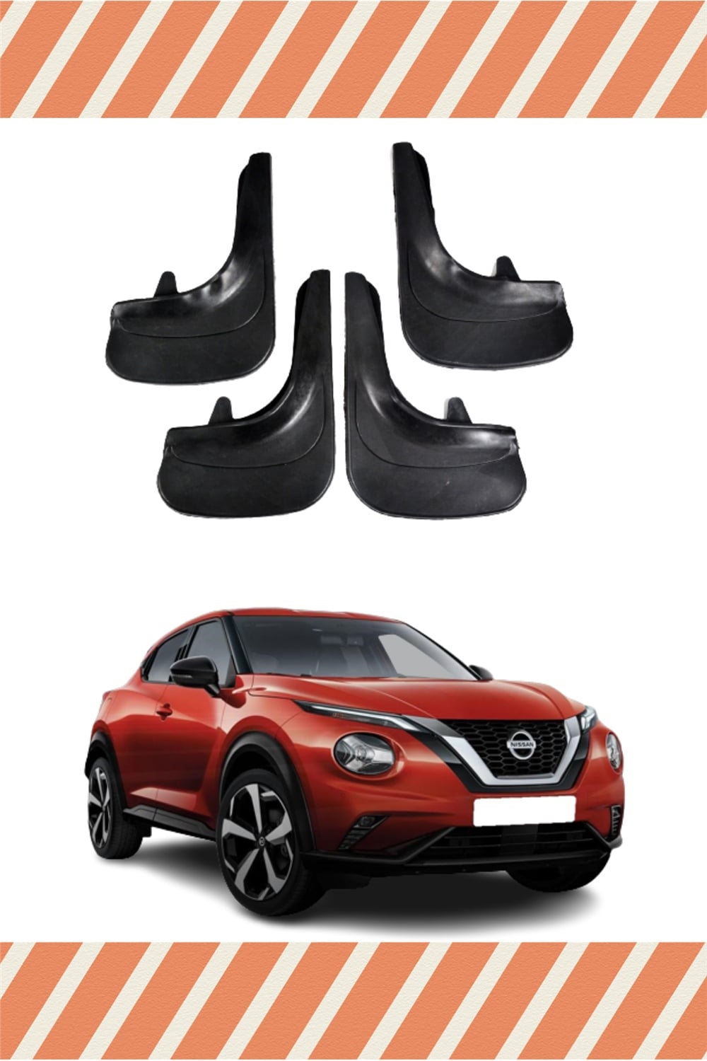 Nissan Juke 4Lü Tozluk Çamurluk Paçalık  