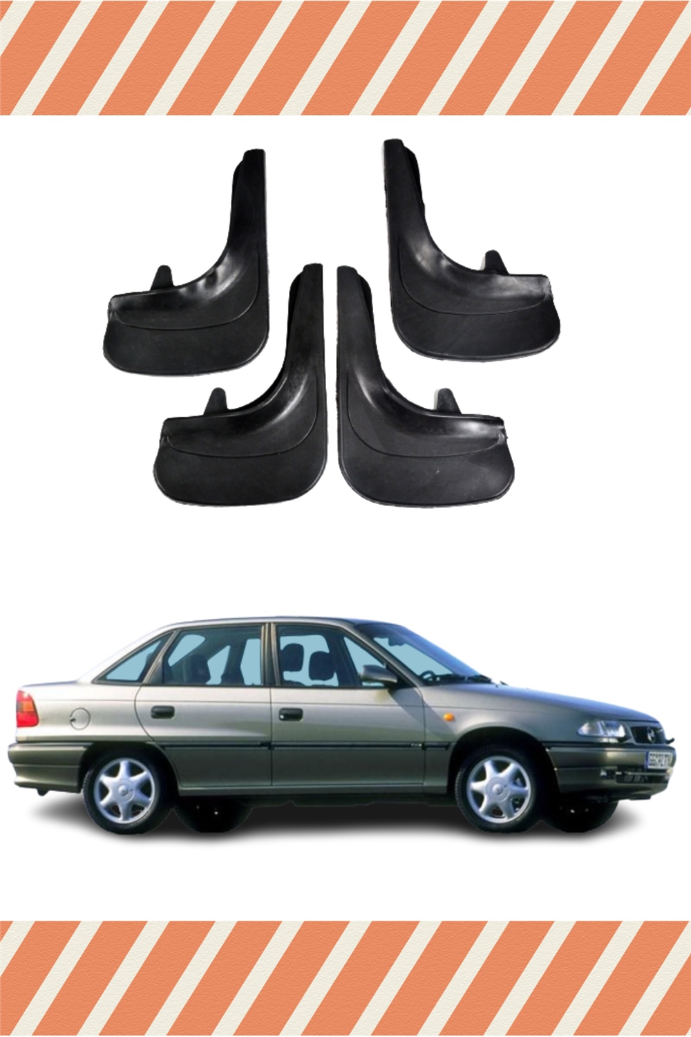 Opel Astra F Sd 1991-2007 4Lü Tozluk Çamurluk Paçalık  