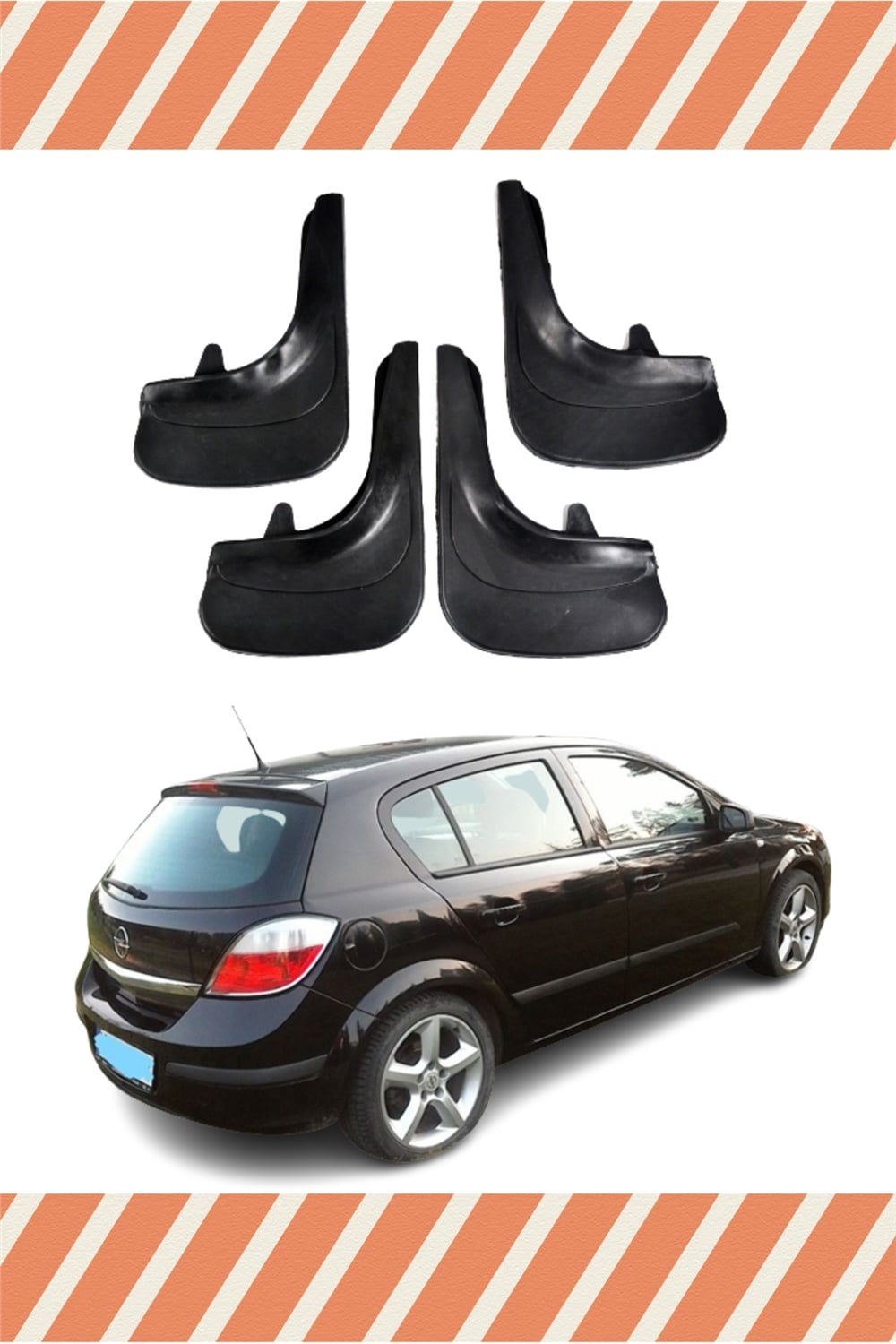 Opel Astra H Hb 2004-2015 4Lü Tozluk Çamurluk Paçalık  