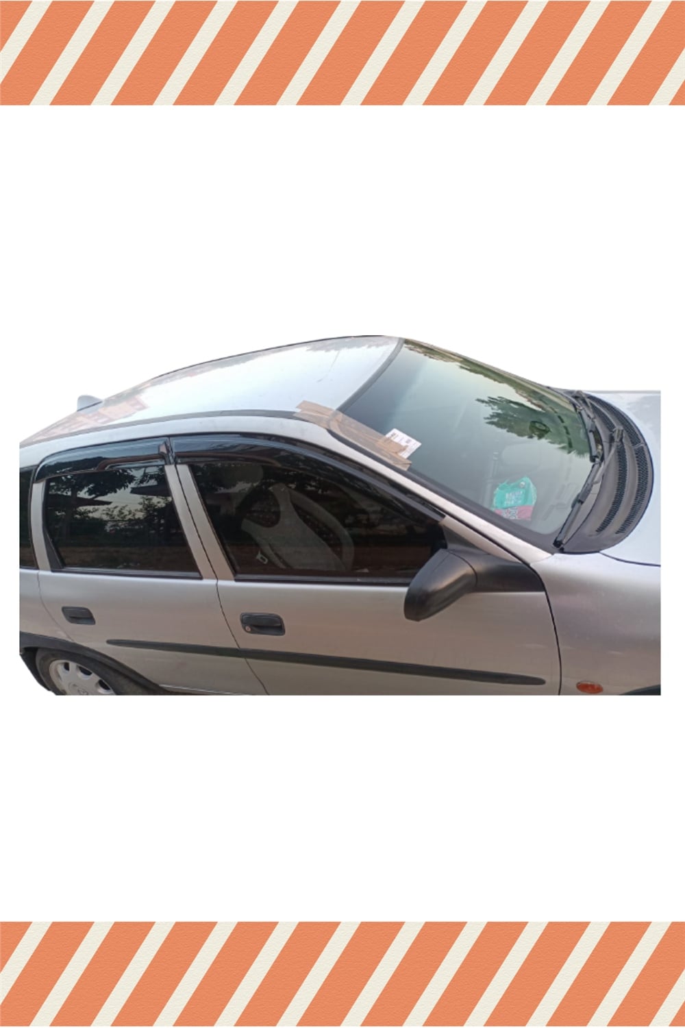 Opel Corsa B 1993-2000 Modellerine Özel 4Lü Mügen Tip Cam Rüzgarlığı