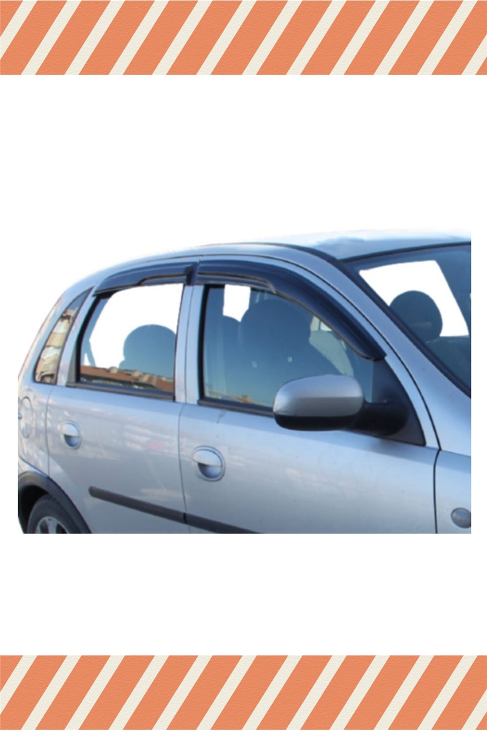 Opel Corsa C  2000-2006
 Modellerine Özel 4’Lü Mügen Tip Cam Rüzgarlığı