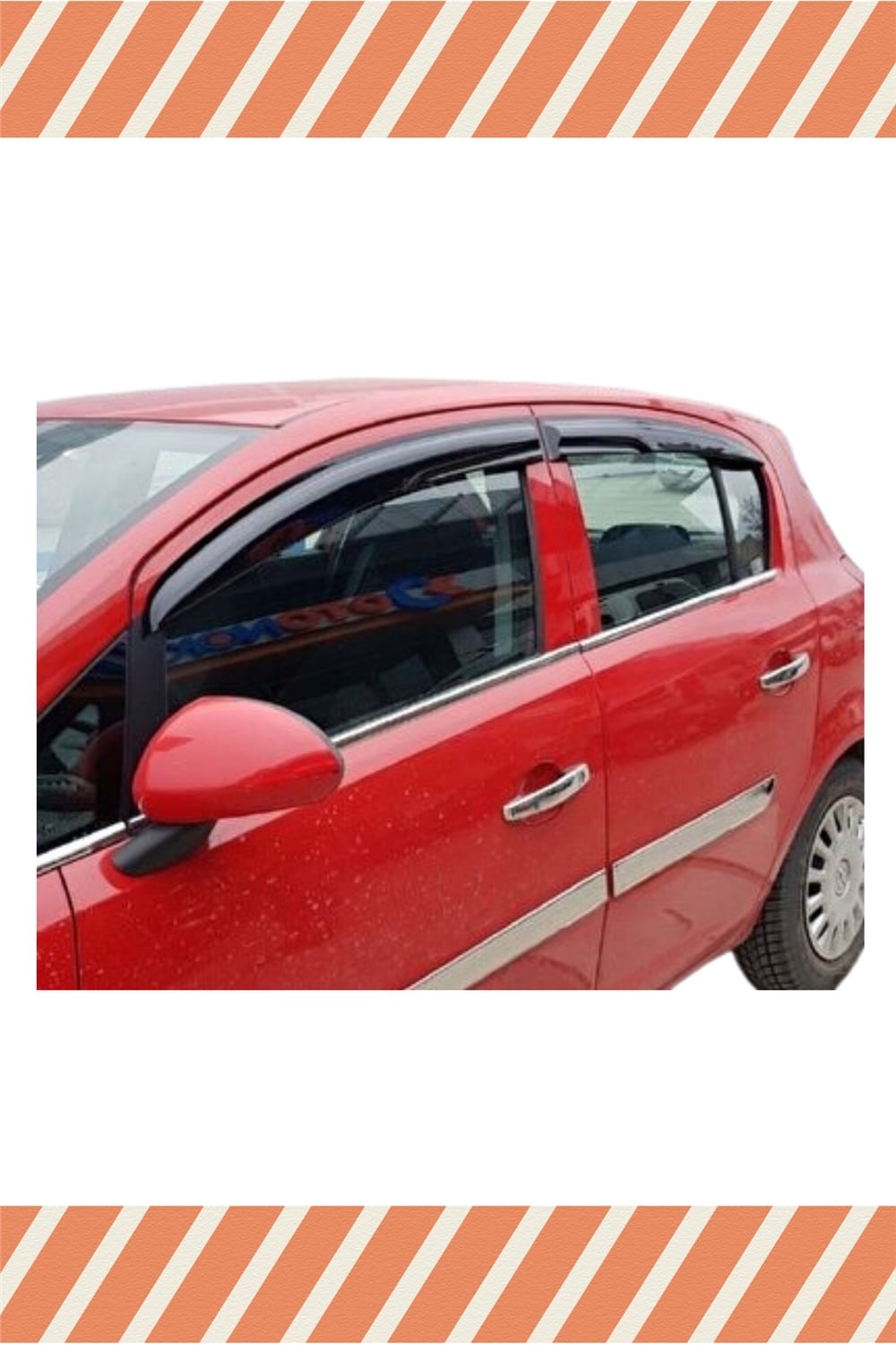 Opel Corsa D 2007-2014
 Modellerine Özel 4’Lü Mügen Tip Cam Rüzgarlığı