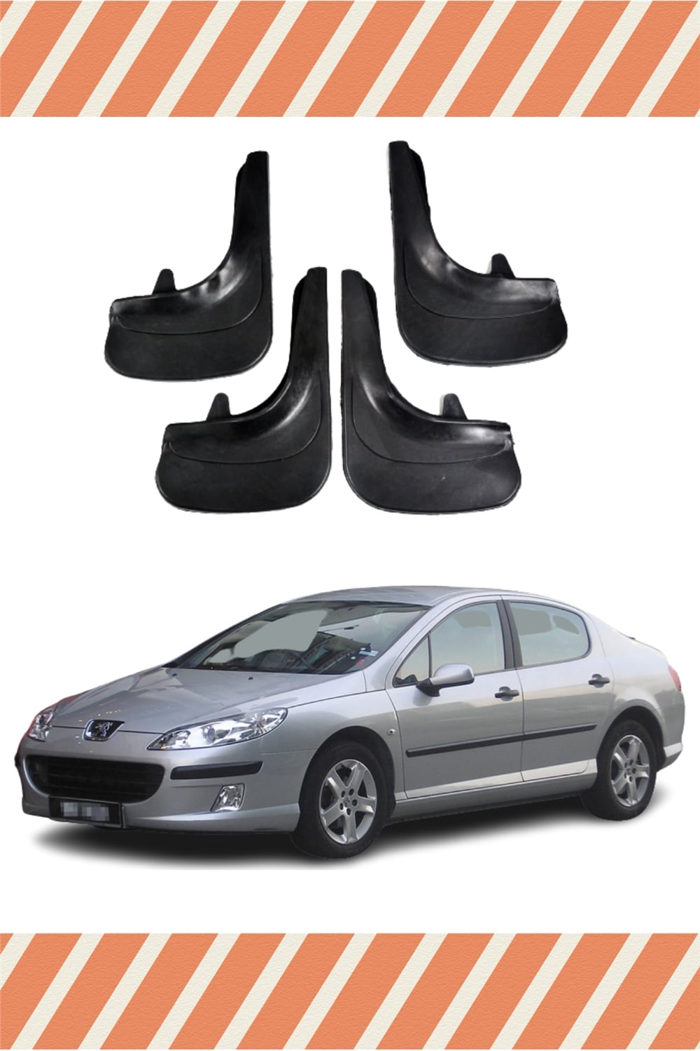 Peugeot 407 4Lü Tozluk Çamurluk Paçalık 