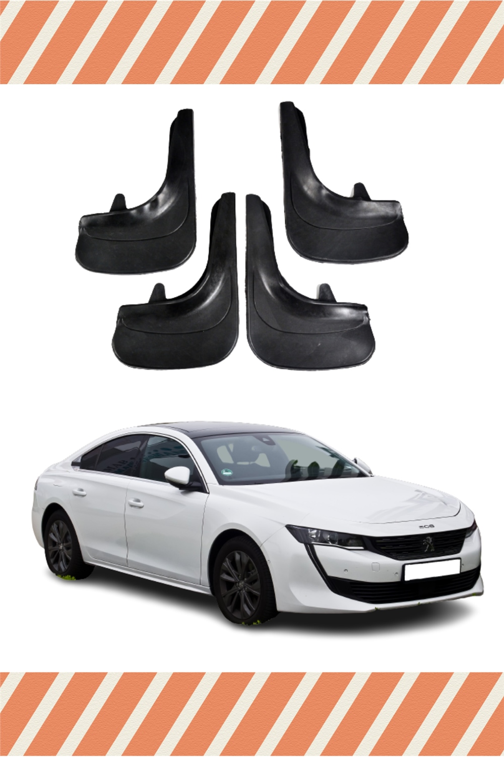 Peugeot 508 4Lü Tozluk Çamurluk Paçalık 
