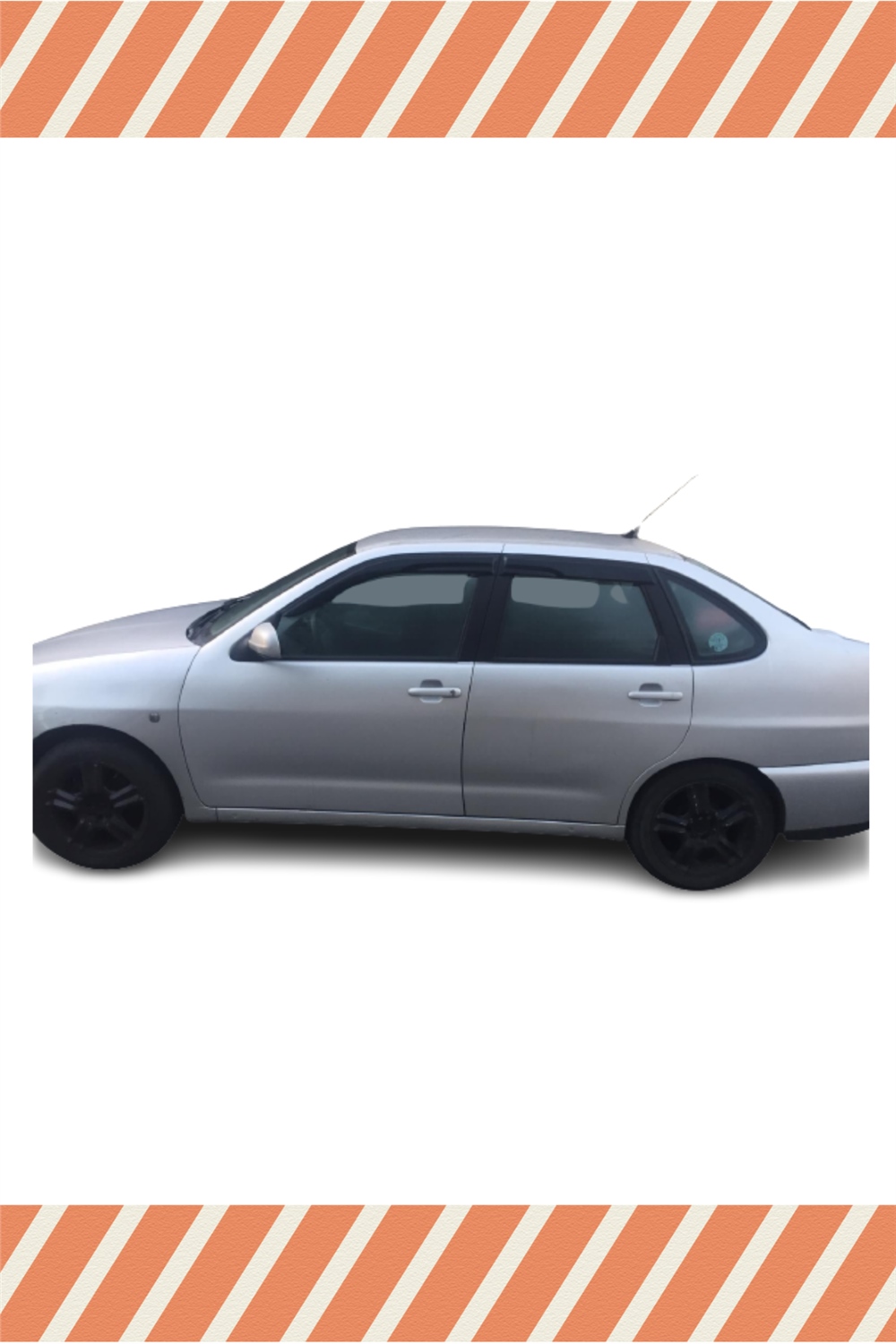 Seat Cordoba 1993-2002 Modellerine Özel 4Lü Mügen Tip Cam Rüzgarlığı