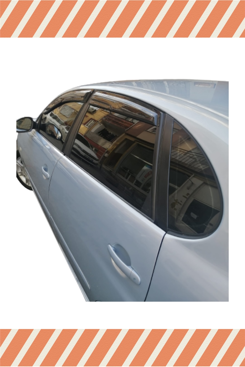 Seat Cordoba 2003-2009 Modellerine Özel 4Lü Mügen Tip Cam Rüzgarlığı