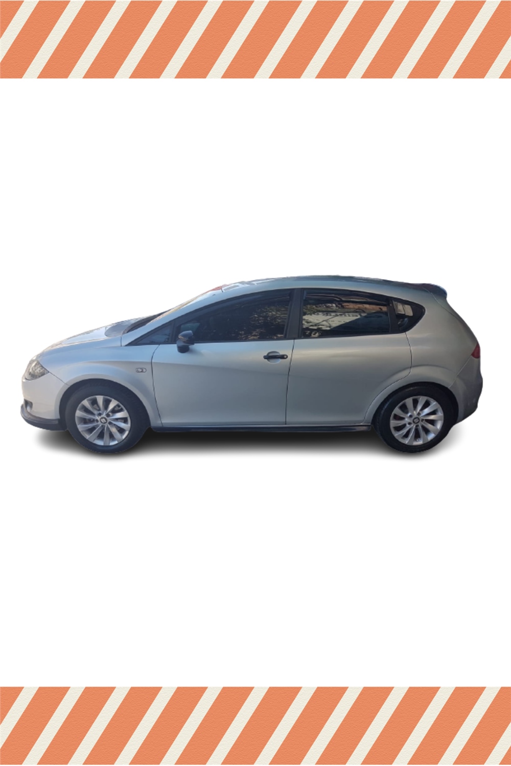 Seat Leon 2005-2012 Modellerine Özel 4Lü Mügen Tip Cam Rüzgarlığı