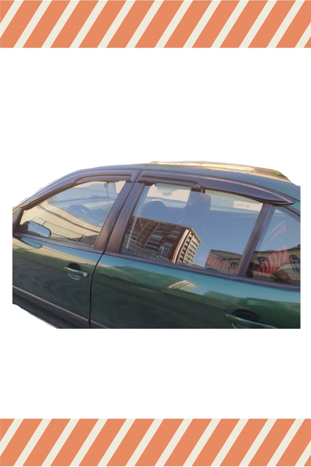 Seat Toledo 1998-2005 Modellerine Özel 4Lü Mügen Tip Cam Rüzgarlığı