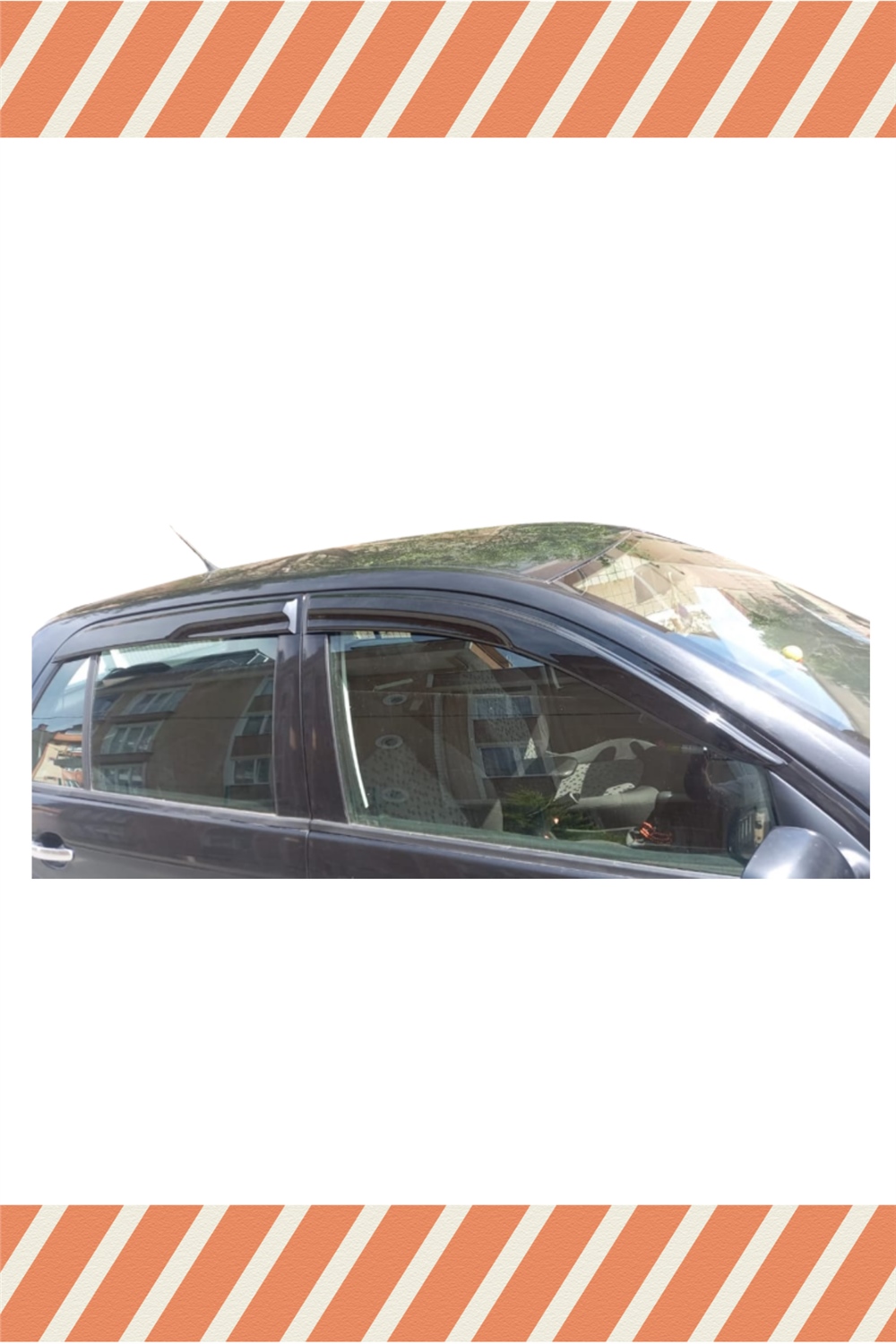 Skoda Fabia Hb 1999-2009 Modellerine Özel 4Lü Mügen Tip Cam Rüzgarlığı