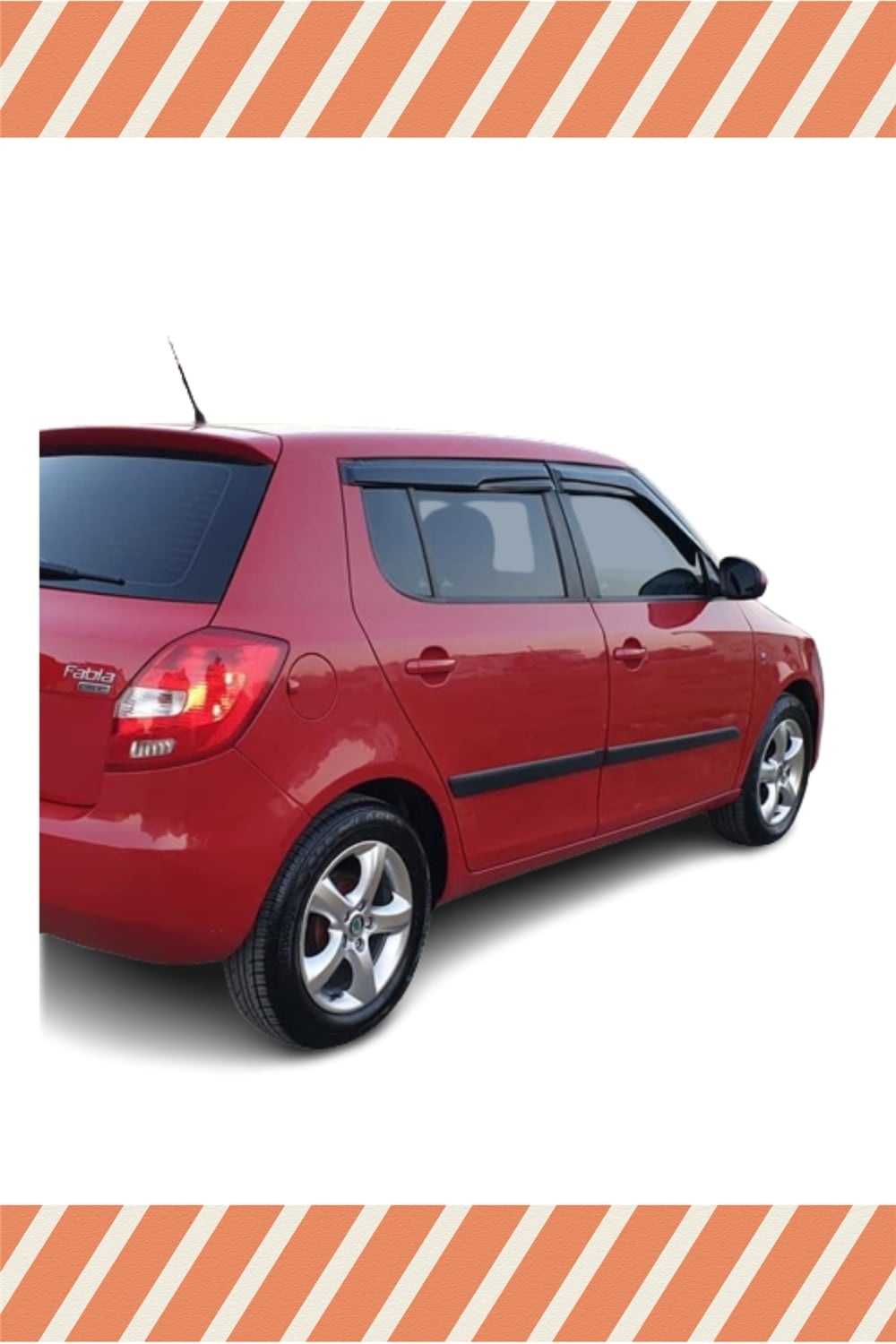 Skoda Fabia Hb 2009-2014
 Modellerine Özel 4’Lü Mügen Tip Cam Rüzgarlığı