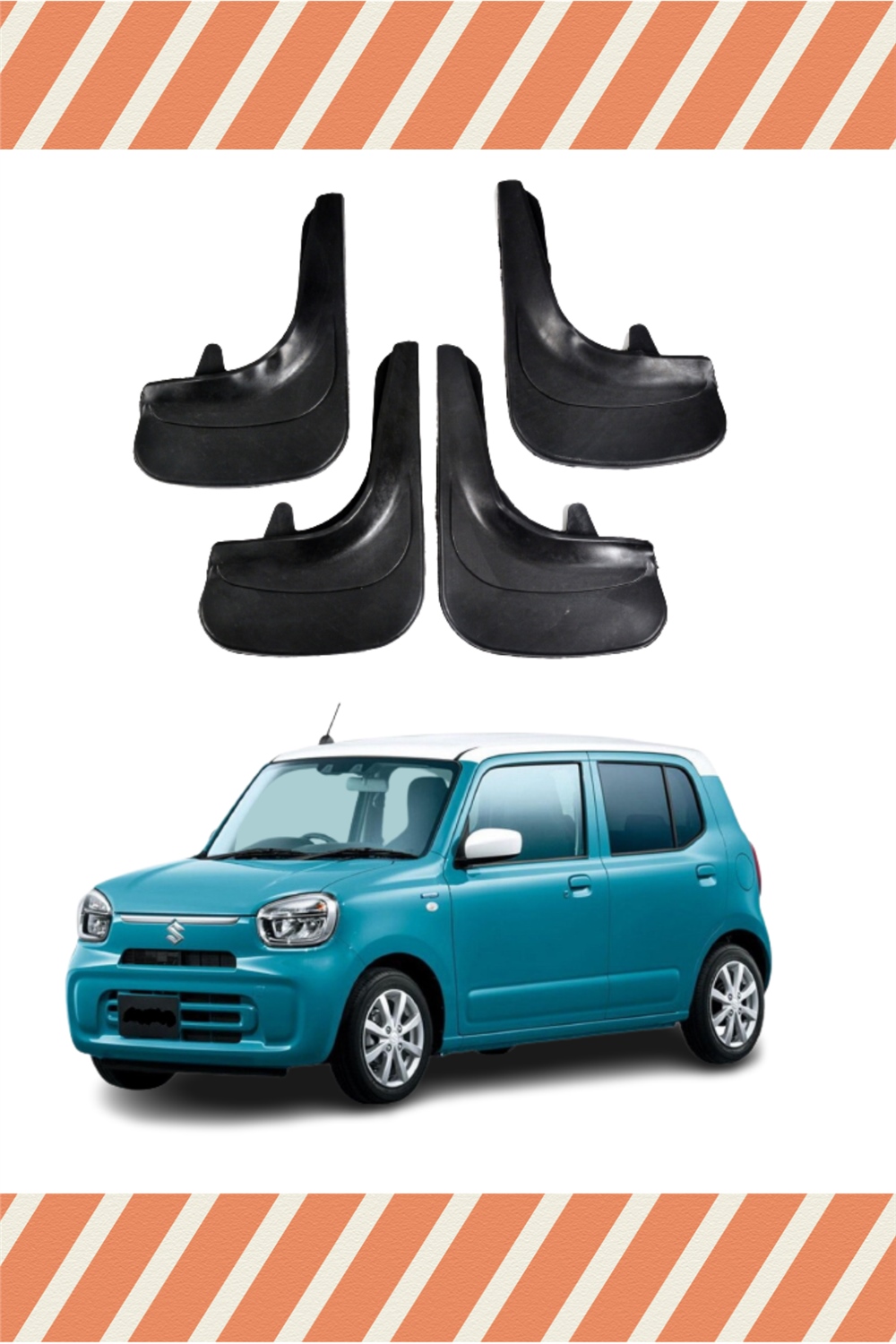 Suziki Alto 4Lü Tozluk Çamurluk Paçalık 