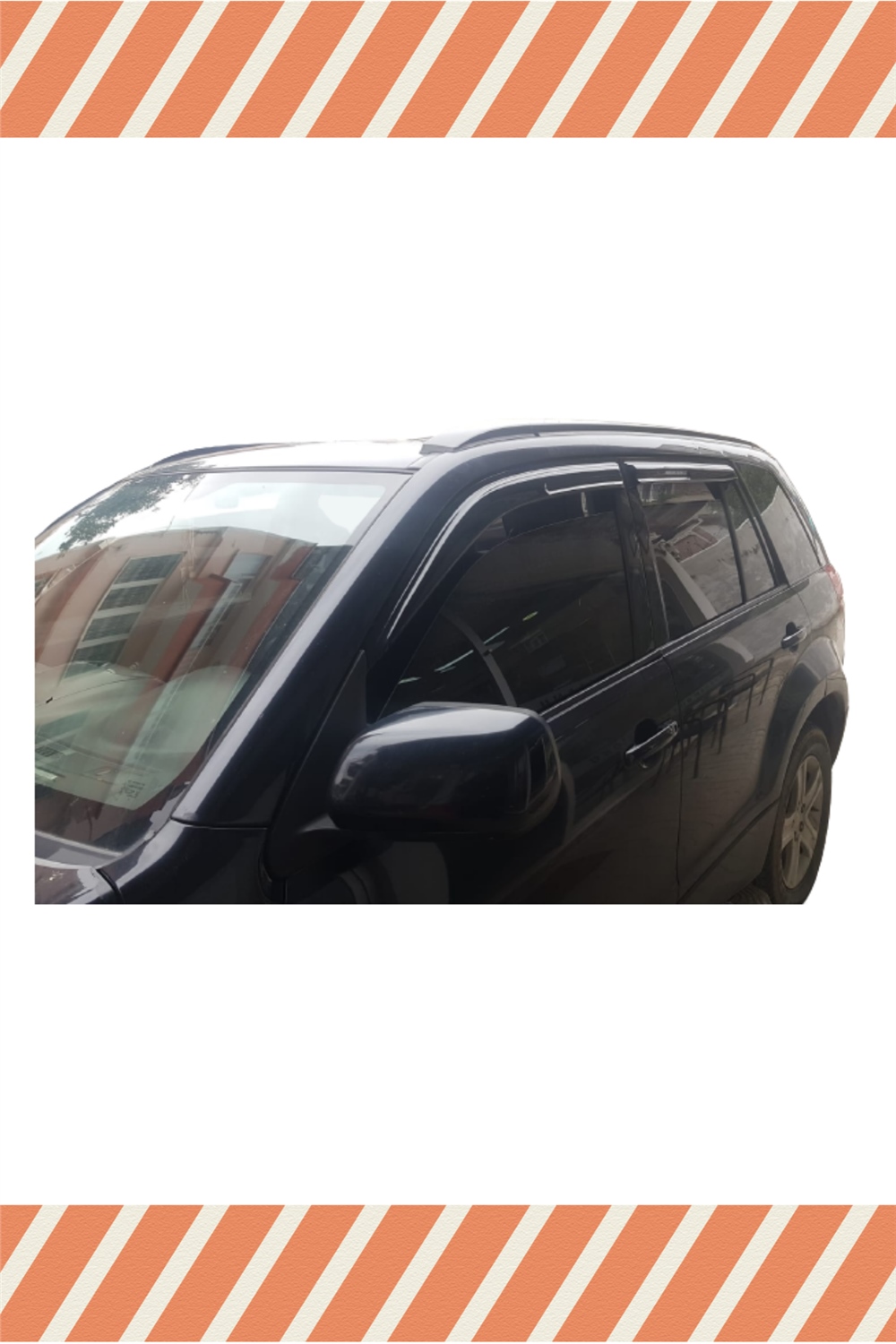 Suzuki Vitara 2006-2015 Modellerine Özel 4Lü Mügen Tip Cam Rüzgarlığı