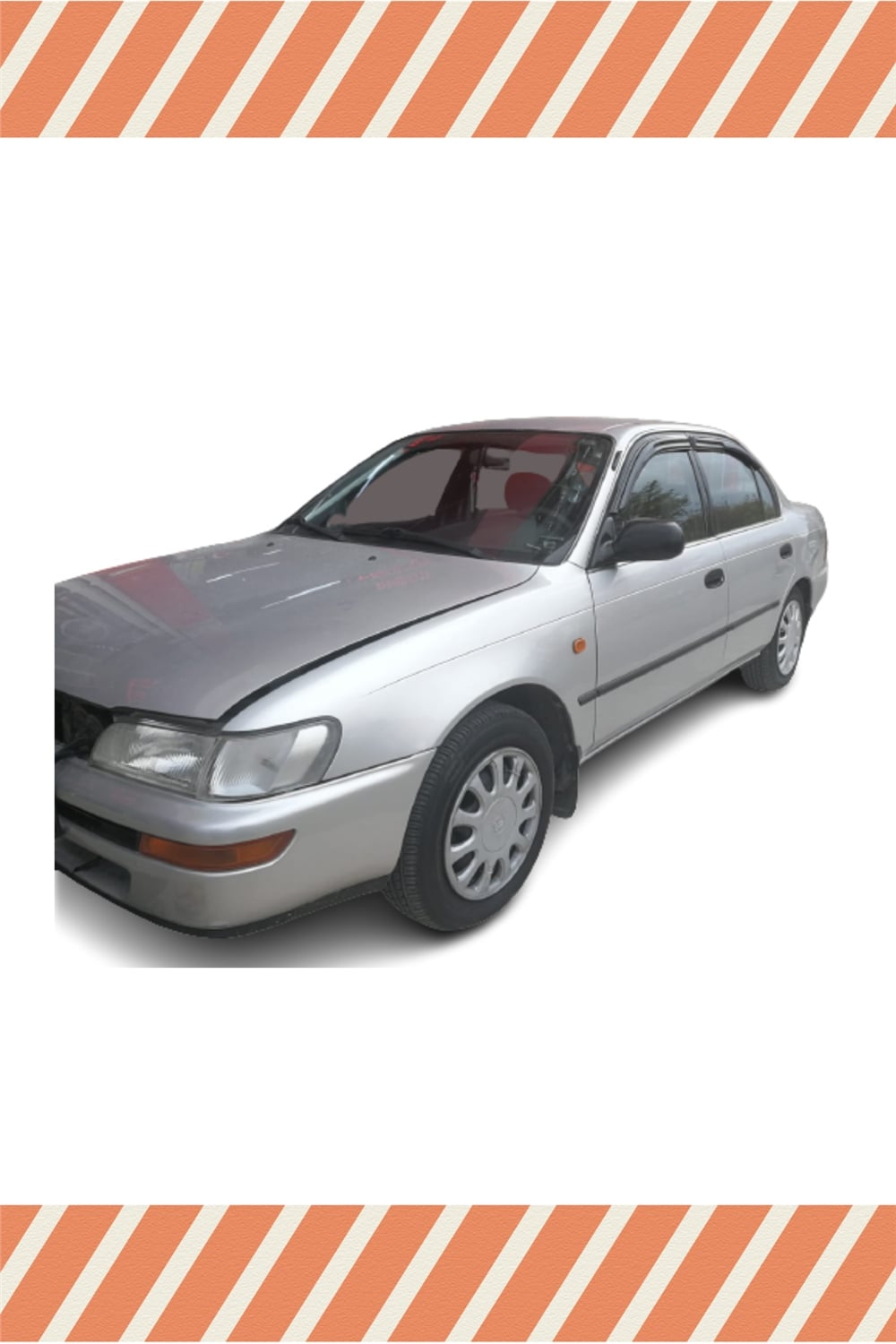 Toyota Corolla Efsane Kasa 1993-1998 Modellerine Özel 4Lü Mügen Tip Cam Rüzgarlığı