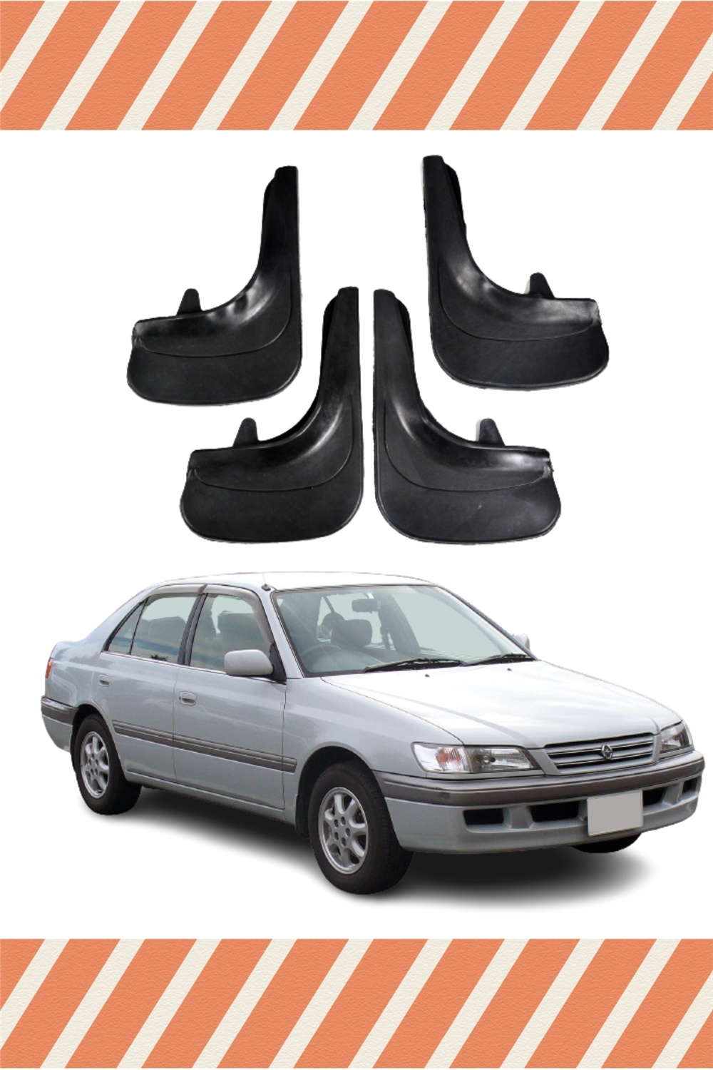 Toyota Corona 4Lü Tozluk Çamurluk Paçalık 