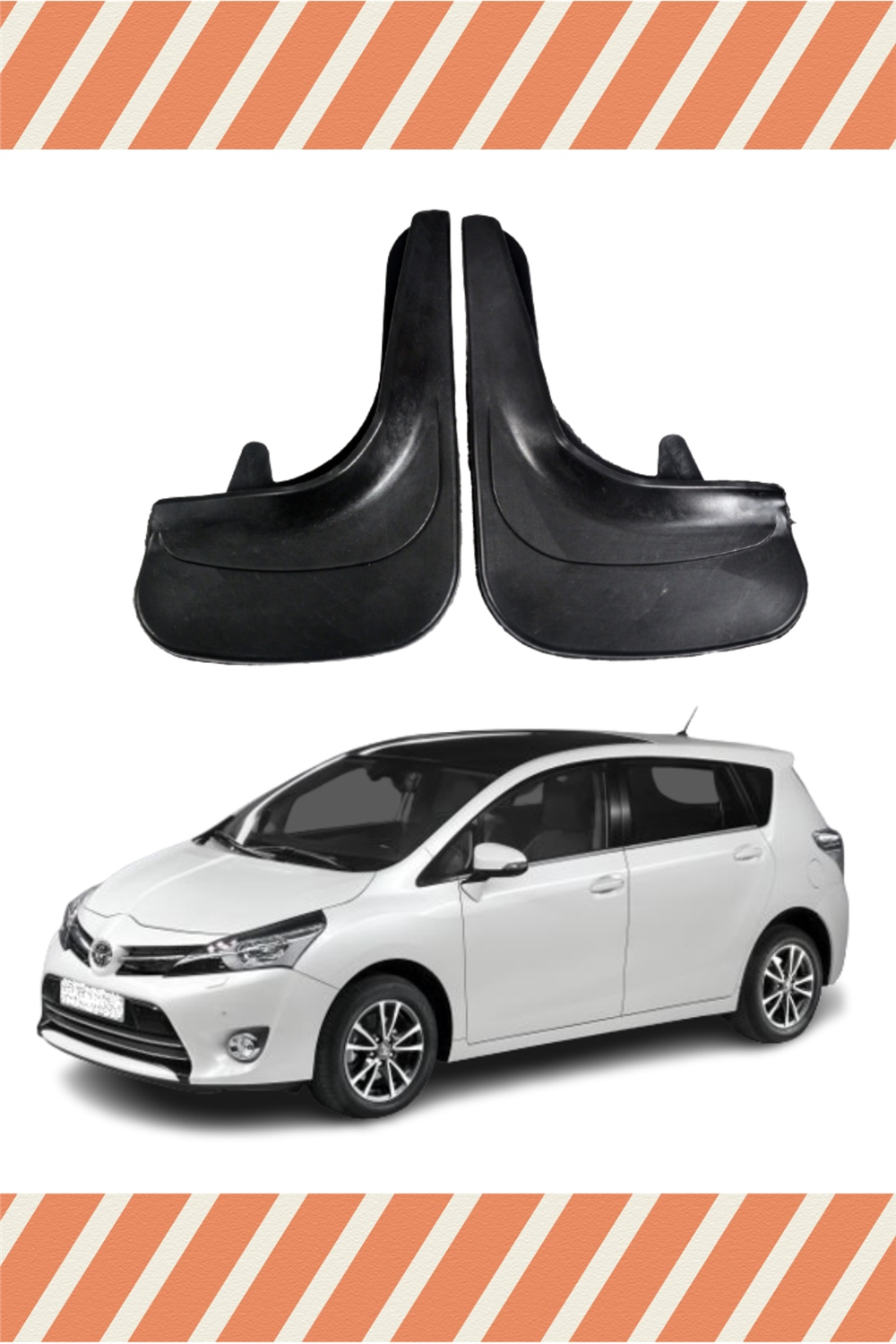Toyota Verso 2010-2017 2Li Tozluk Çamurluk Paçalık 