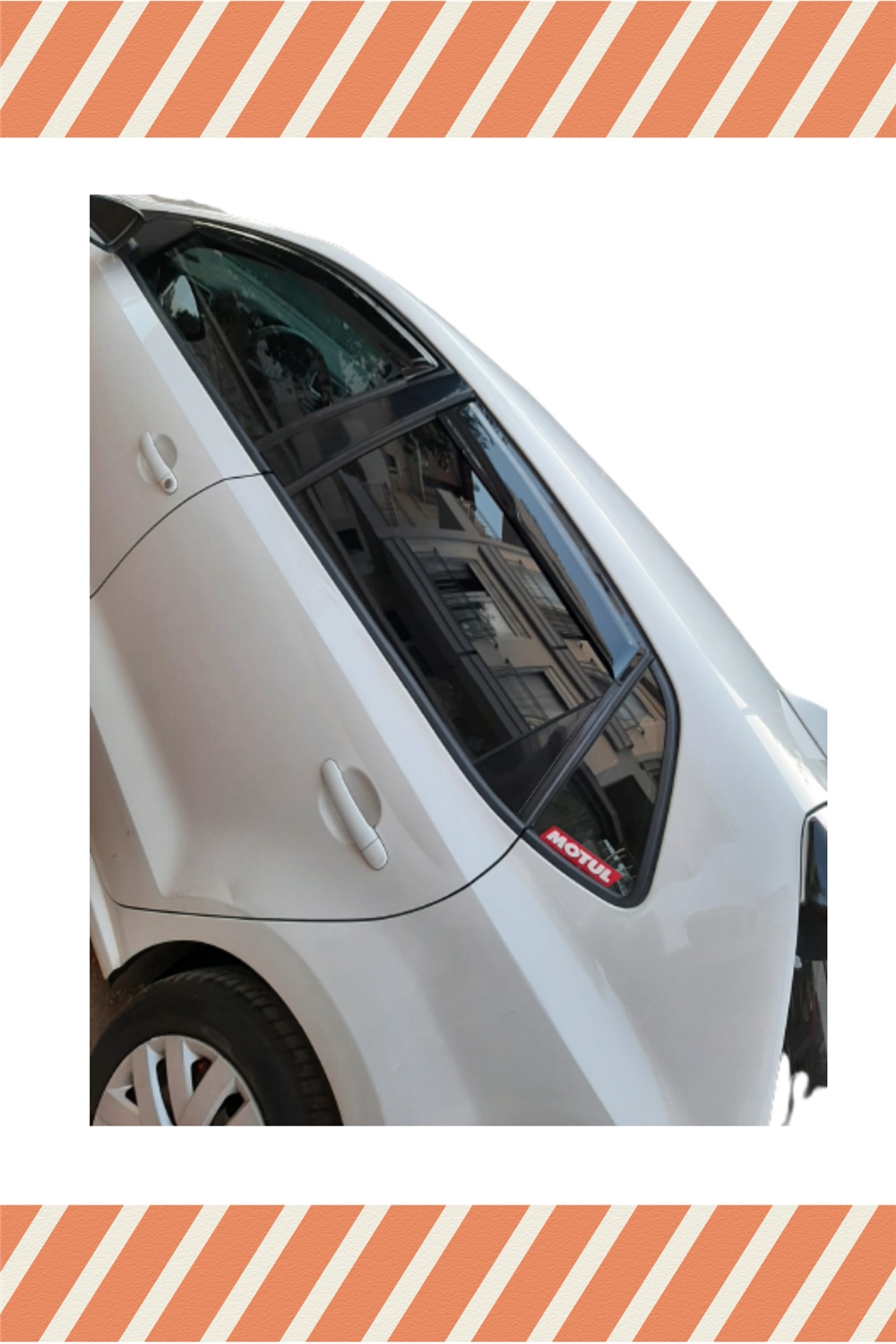 Volkswagen Polo  Hb 2009 -2017 Modellerine Özel 4Lü Mügen Tip Cam Rüzgarlığı