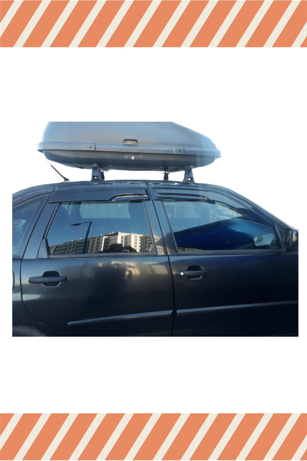 Volkswagen Polo Sedan Classic 1996-2001 Modellerine Özel 4Lü Mügen Tip Cam Rüzgarlığı