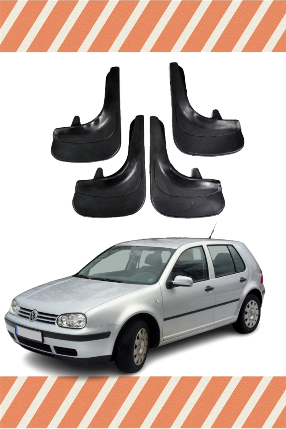 Volswagen Golf 4 4Lü Tozluk Çamurluk Paçalık 