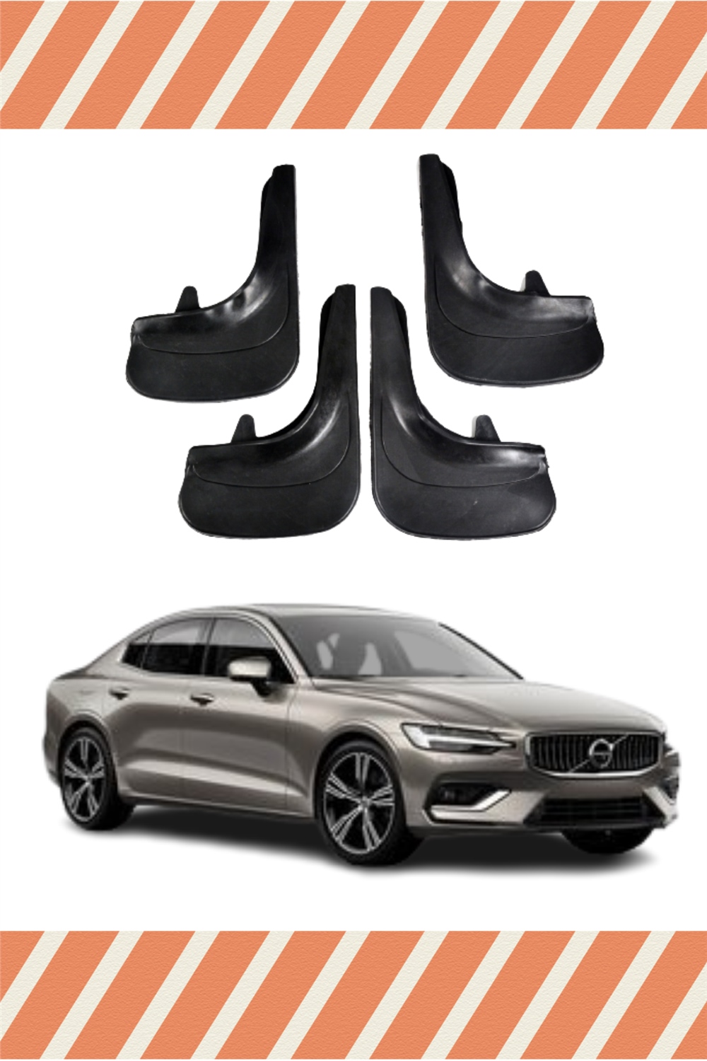 Volvo S 60 4Lü Tozluk Çamurluk Paçalık 