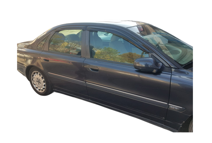 Volvo S80 1999-2006 Modellerine Özel 4Lü Mügen Tip Cam Rüzgarlığı
