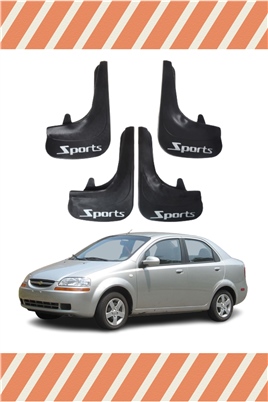 Cheverolet Kalos Sd Sports Yazılı 4Lü Tozluk Çamurluk Paçalık