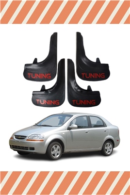 Cheverolet Kalos Sd Tunıng Yazılı 4Lü Tozluk Çamurluk Paçalık