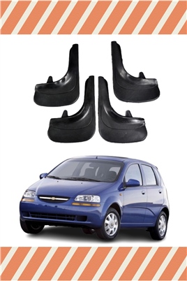 Chevrolet Aveo Hb 2005-2011 Uyumlu 4Lü Tozluk Çamurluk Paçalık