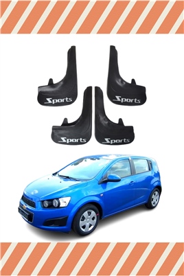 Chevrolet Aveo Hb 2011 Ve Sonrası  Sports Yazılı 4Lü Tozluk Çamurluk Paçalık