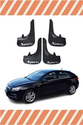 Chevrolet Cruze Hb Tüm Kasalar Sports Yazılı 4Lü Tozluk Çamurluk Paçalık