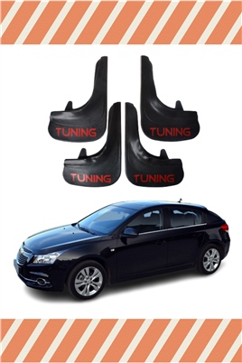 Chevrolet Cruze Hb Tüm Kasalar Tunıng Yazılı 4Lü Tozluk Çamurluk Paçalık