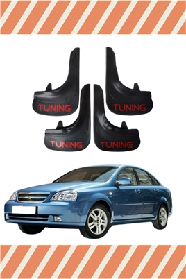 Chevrolet Lacetti Sd Tunıng Yazılı 4Lü Tozluk Çamurluk Paçalık