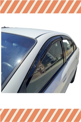 Chevrolet  Lacetti Sedan Tüm  Modellerine Özel 4Lü Mügen Tip Cam Rüzgarlığı