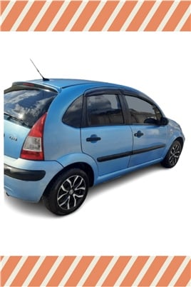 Citroen C-3 2002-2010 Modellerine Özel 4Lü Mügen Tip Cam Rüzgarlığı