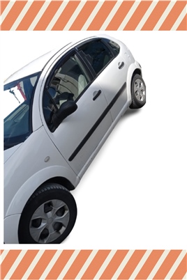 Citroen C-3 2002-2010 Modellerine Özel 4Lü Mügen Tip Cam Rüzgarlığı