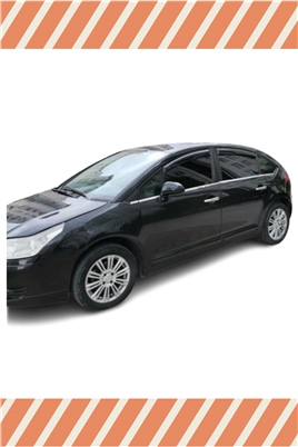 Citroen C-4 2004-2011 Modellerine Özel 4Lü Mügen Tip Cam Rüzgarlığı